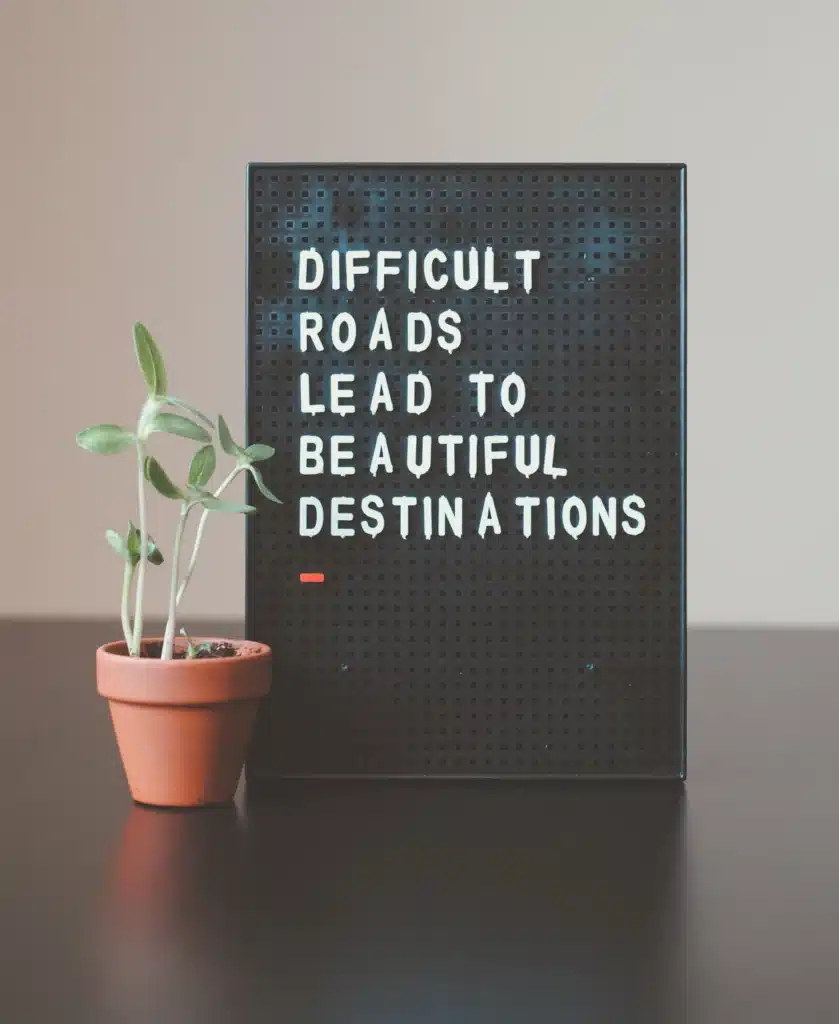 Counselling Brisbane Difficult roads lead to beautiful destinations